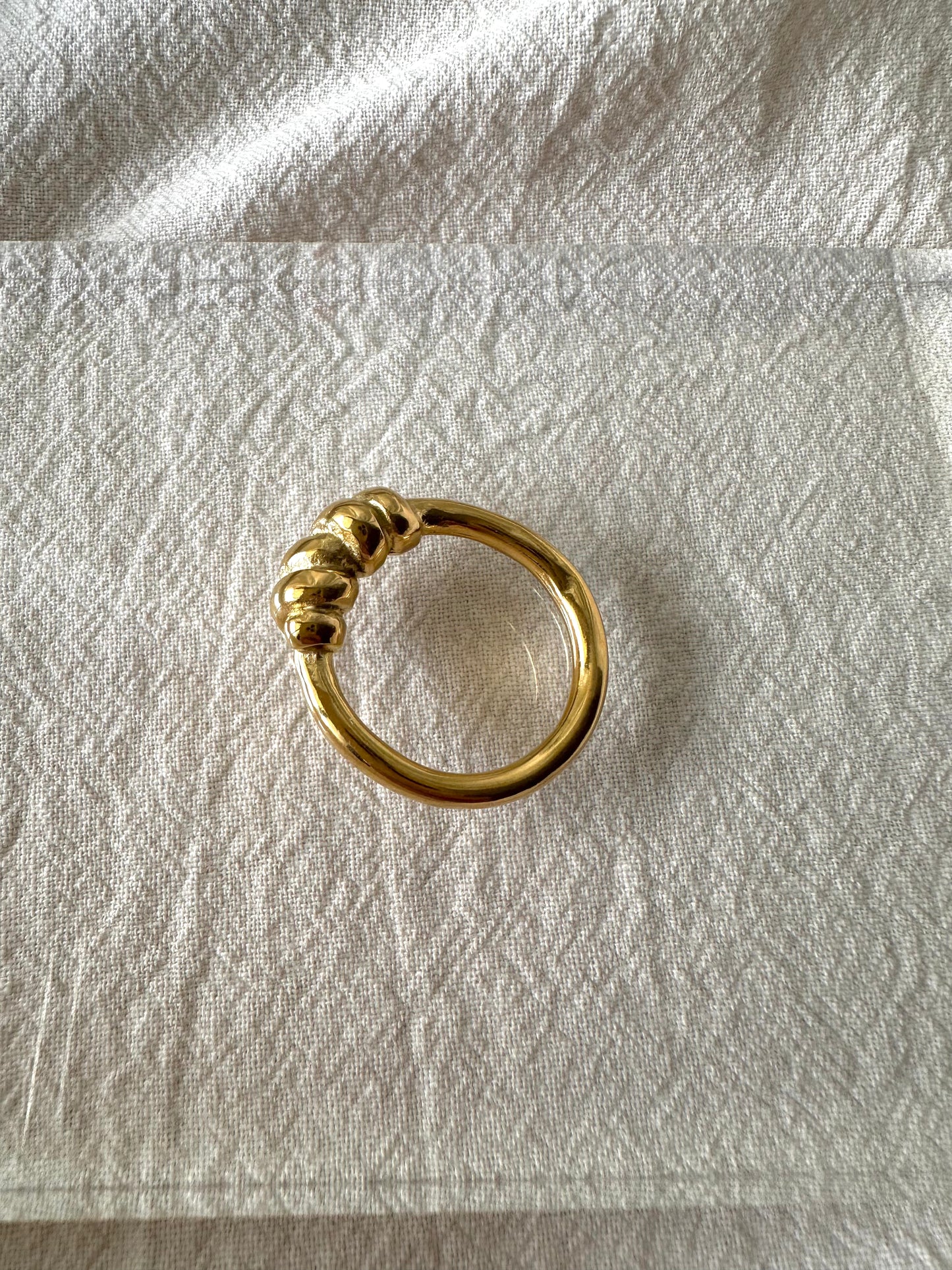 Vintage inspired twisted ring #R0005