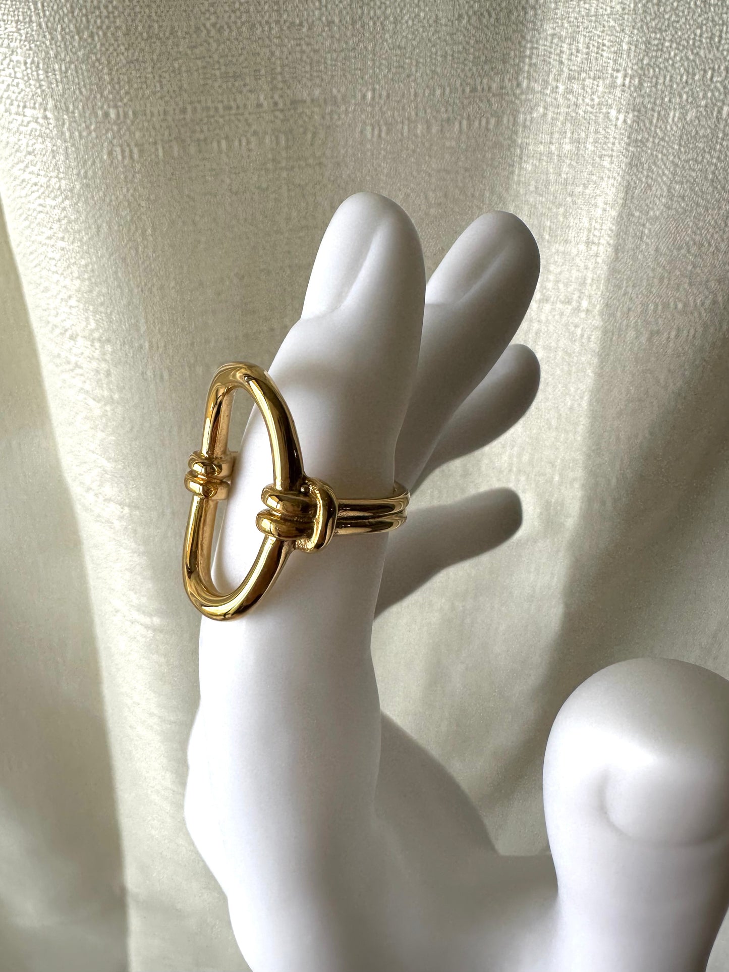Vintage inspired oval ring #R0006