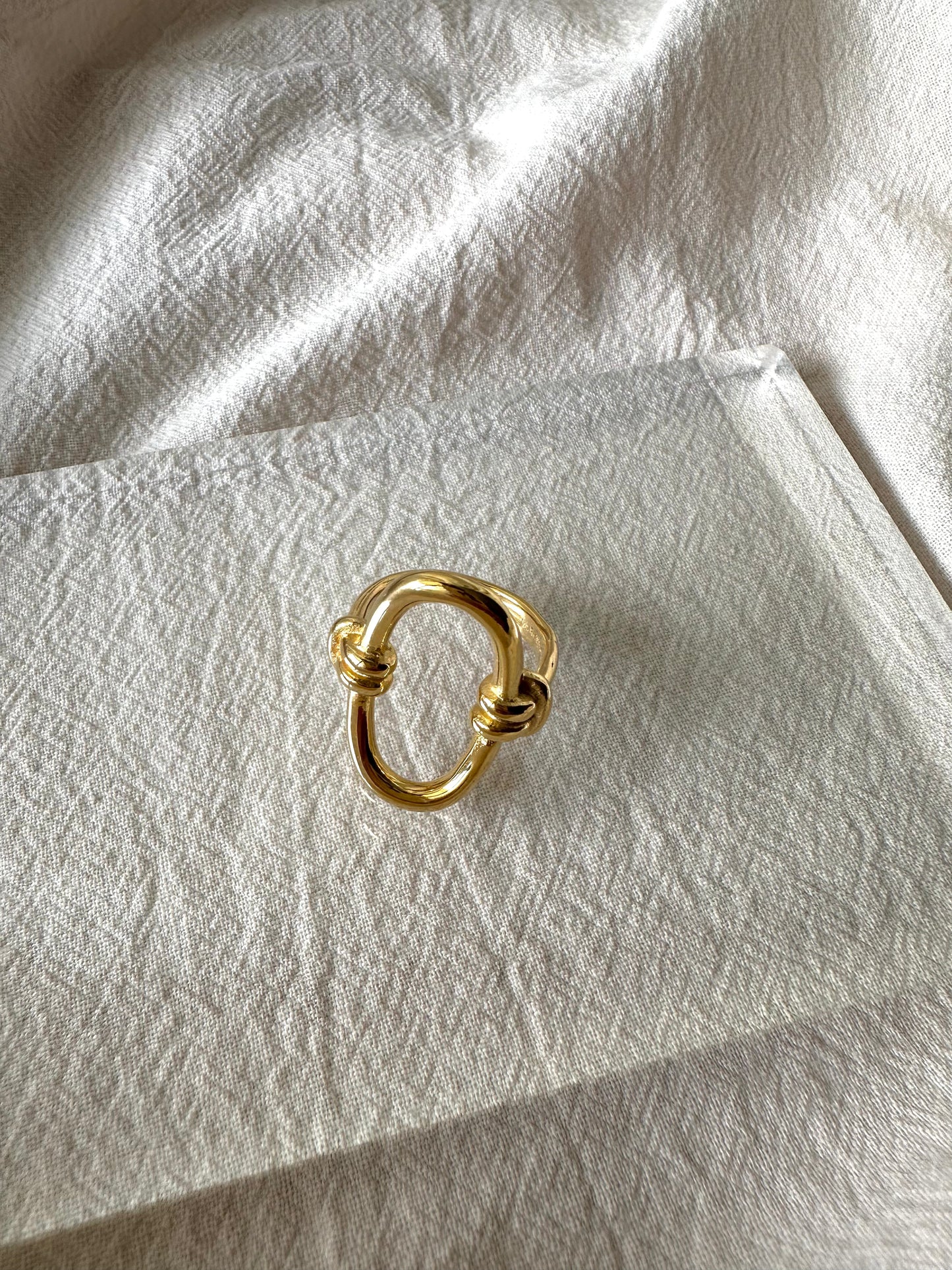 Vintage inspired oval ring #R0006