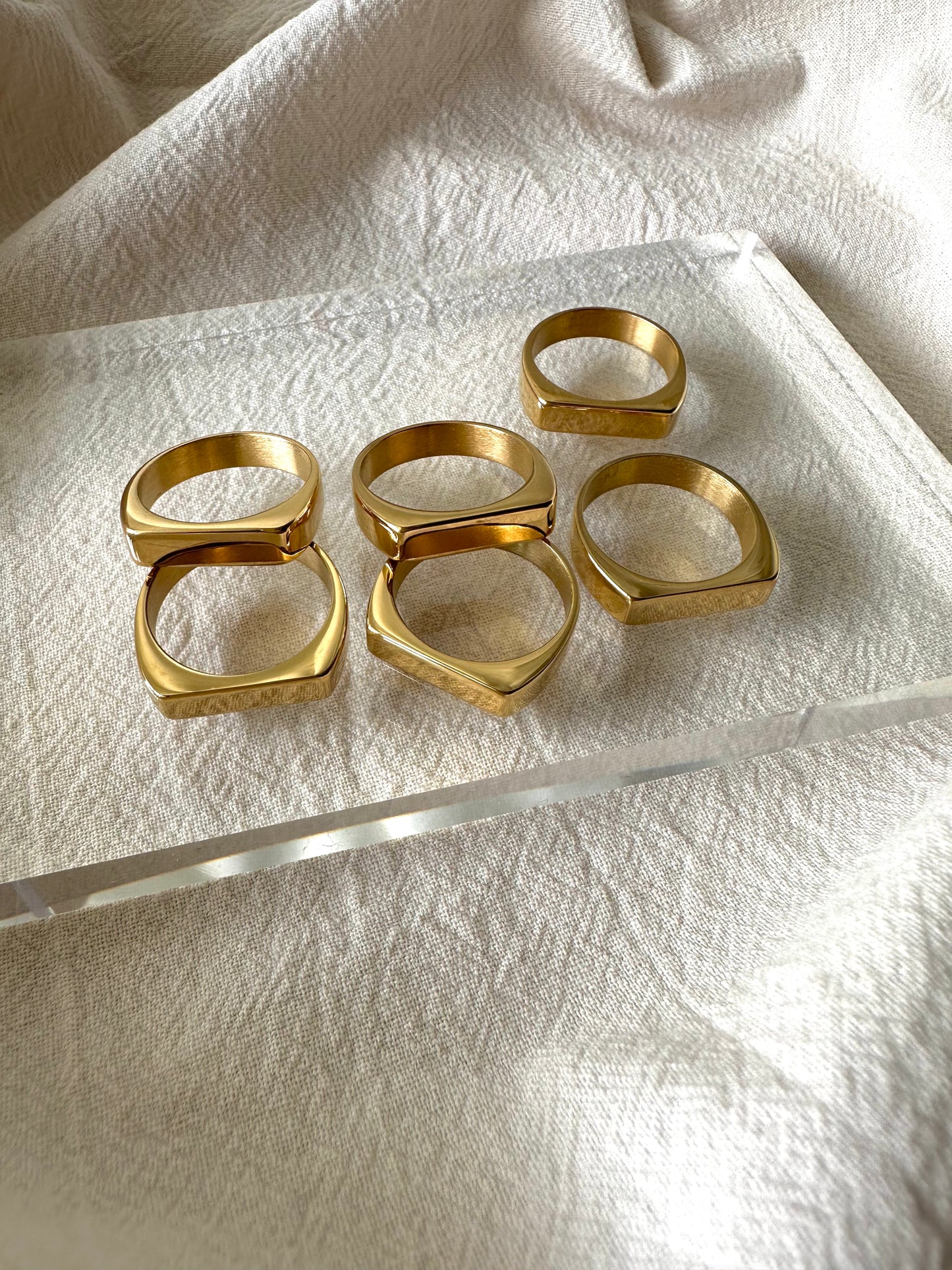 Flat top ring #R0008