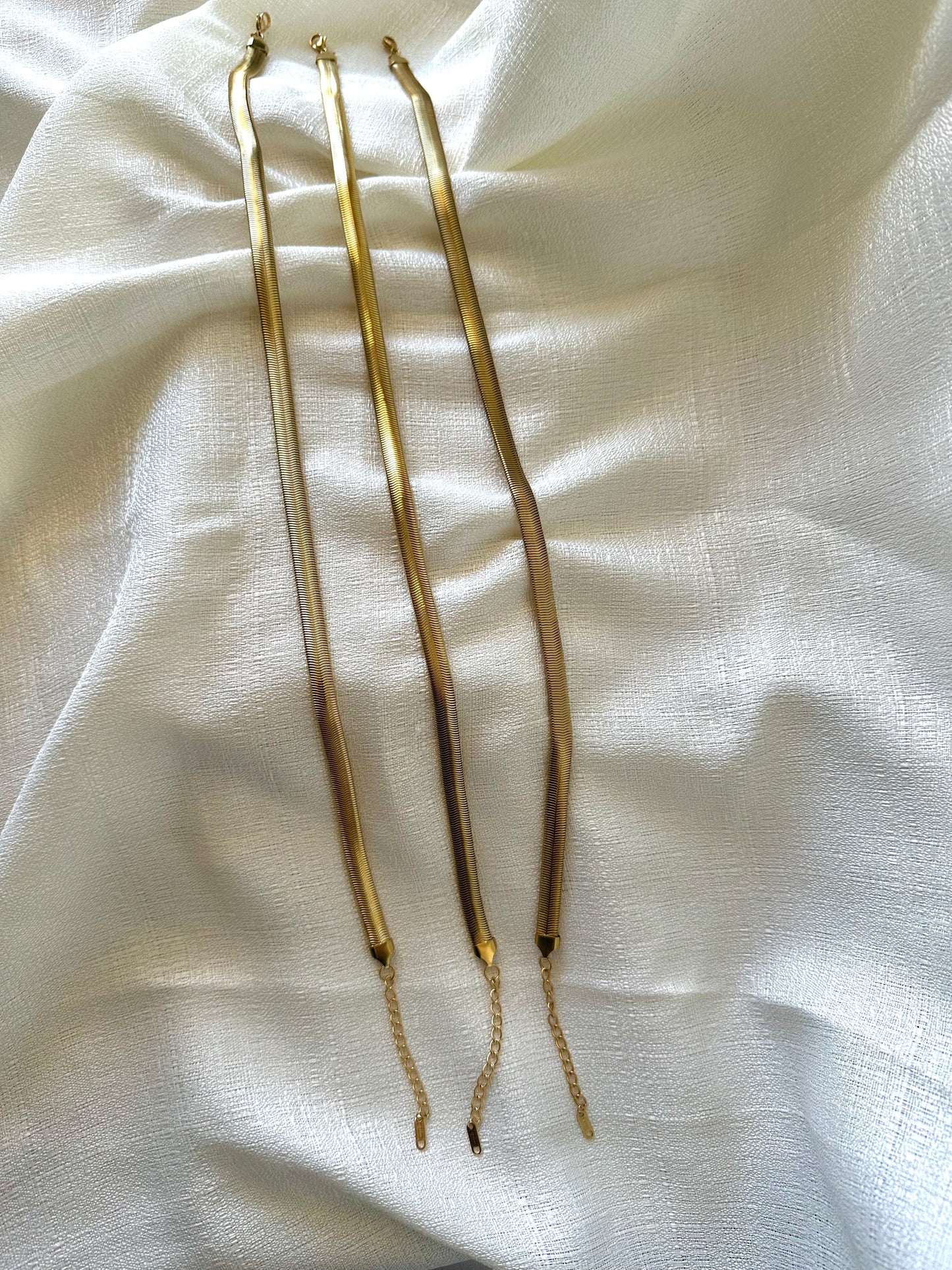 Chunky snake chain necklace #N0016