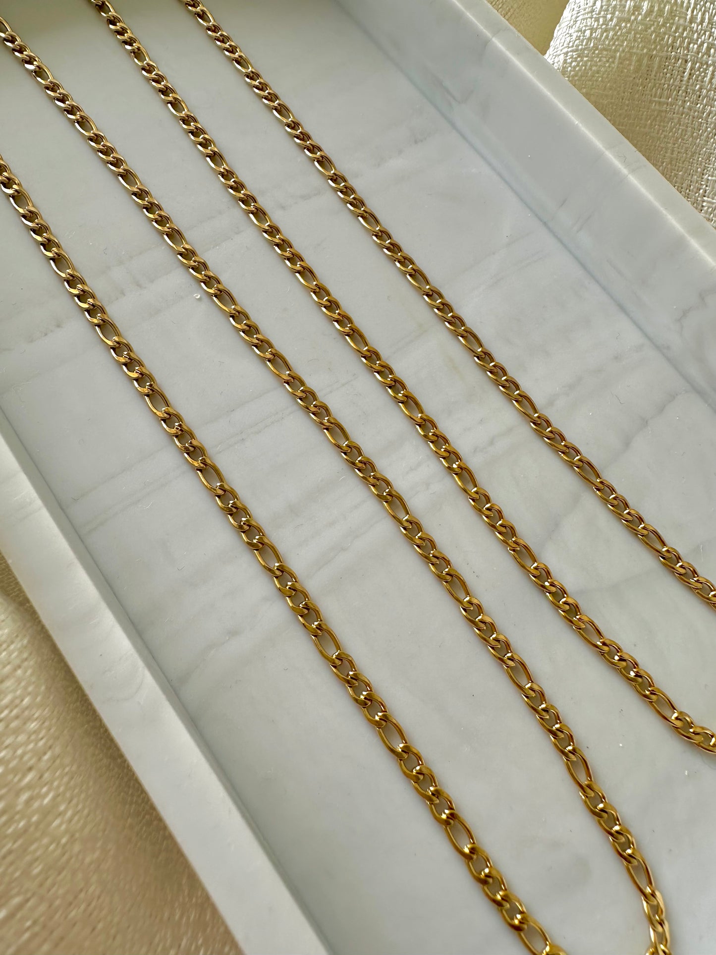 Figaro chain necklace #N0017