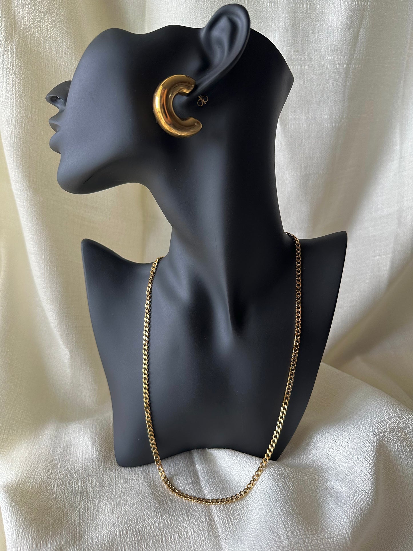 Curb chain necklace #N0018