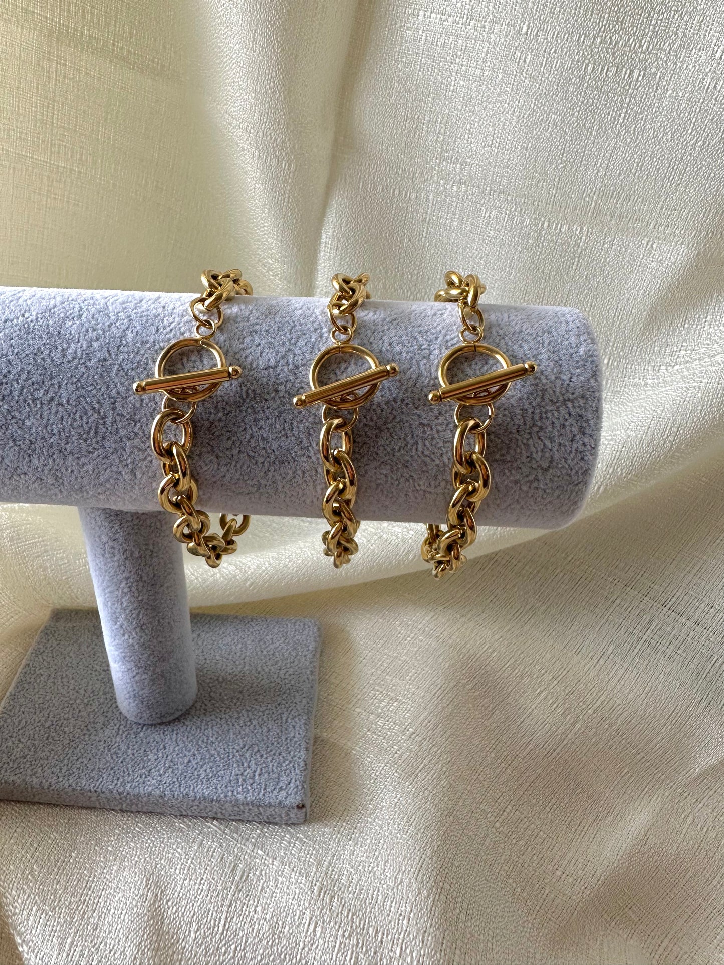 Chunky chain bracelet #B0001