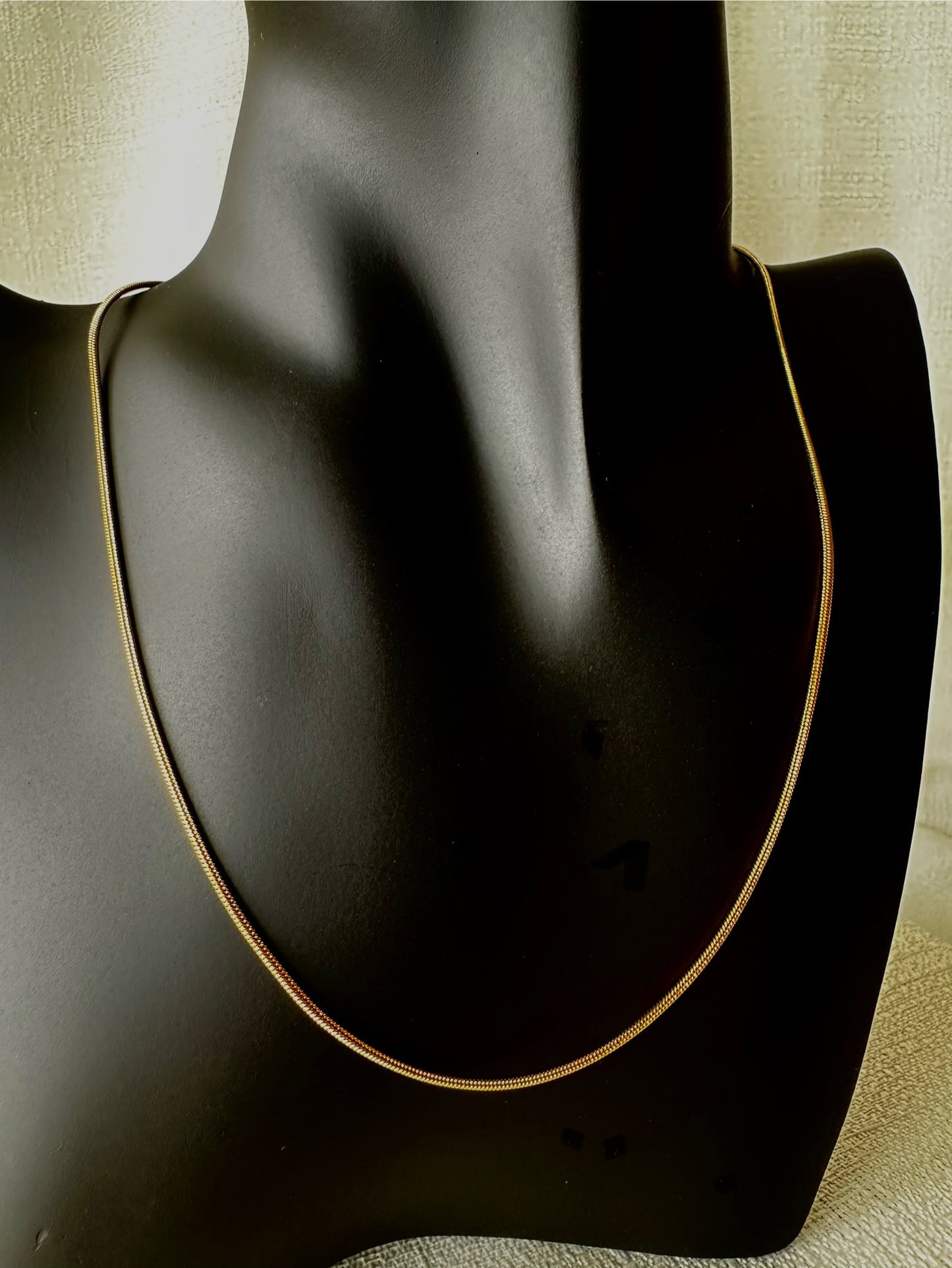 Skinny snake chain necklace #N0001