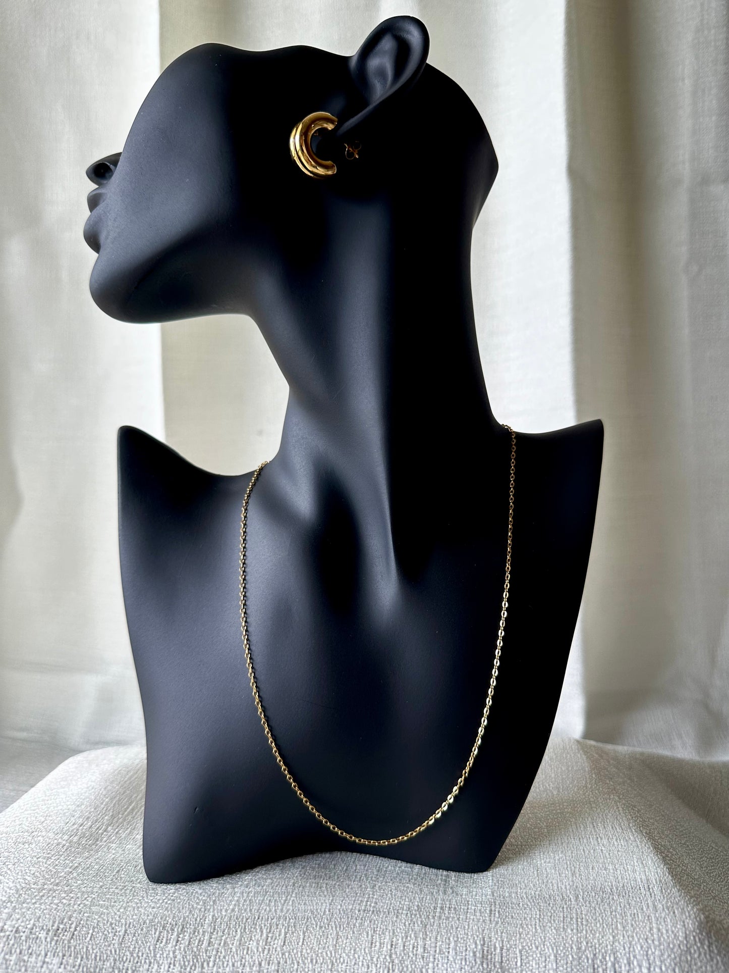 Cable chain necklace #N0005