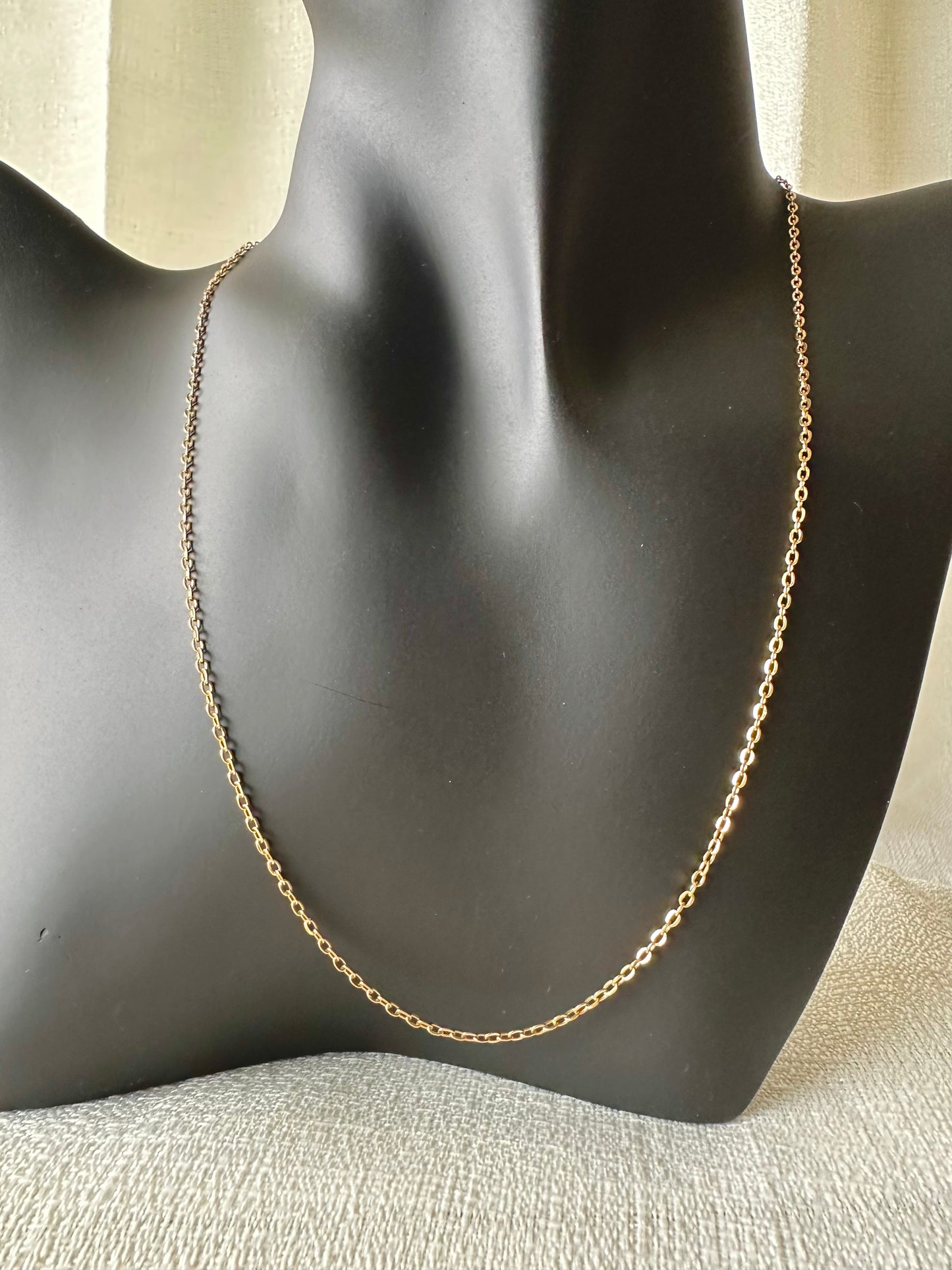 Cable chain necklace #N0005