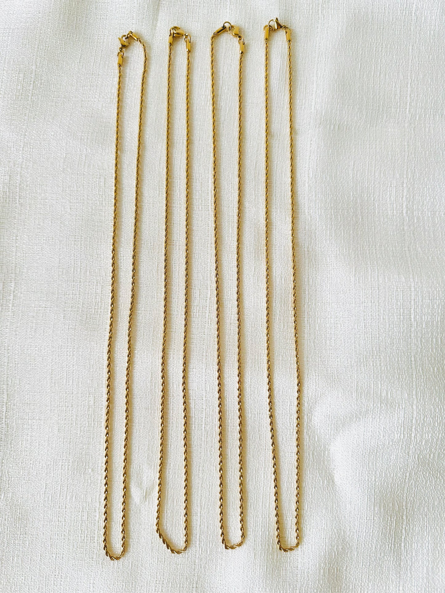 Rope chain necklace #N0007