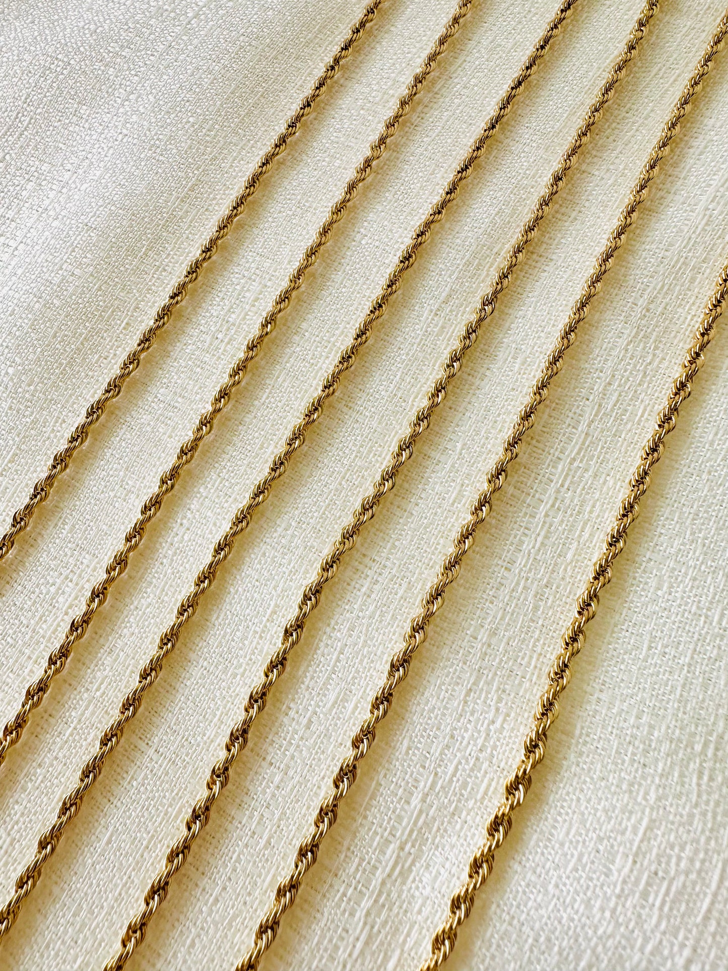 Rope chain necklace #N0007
