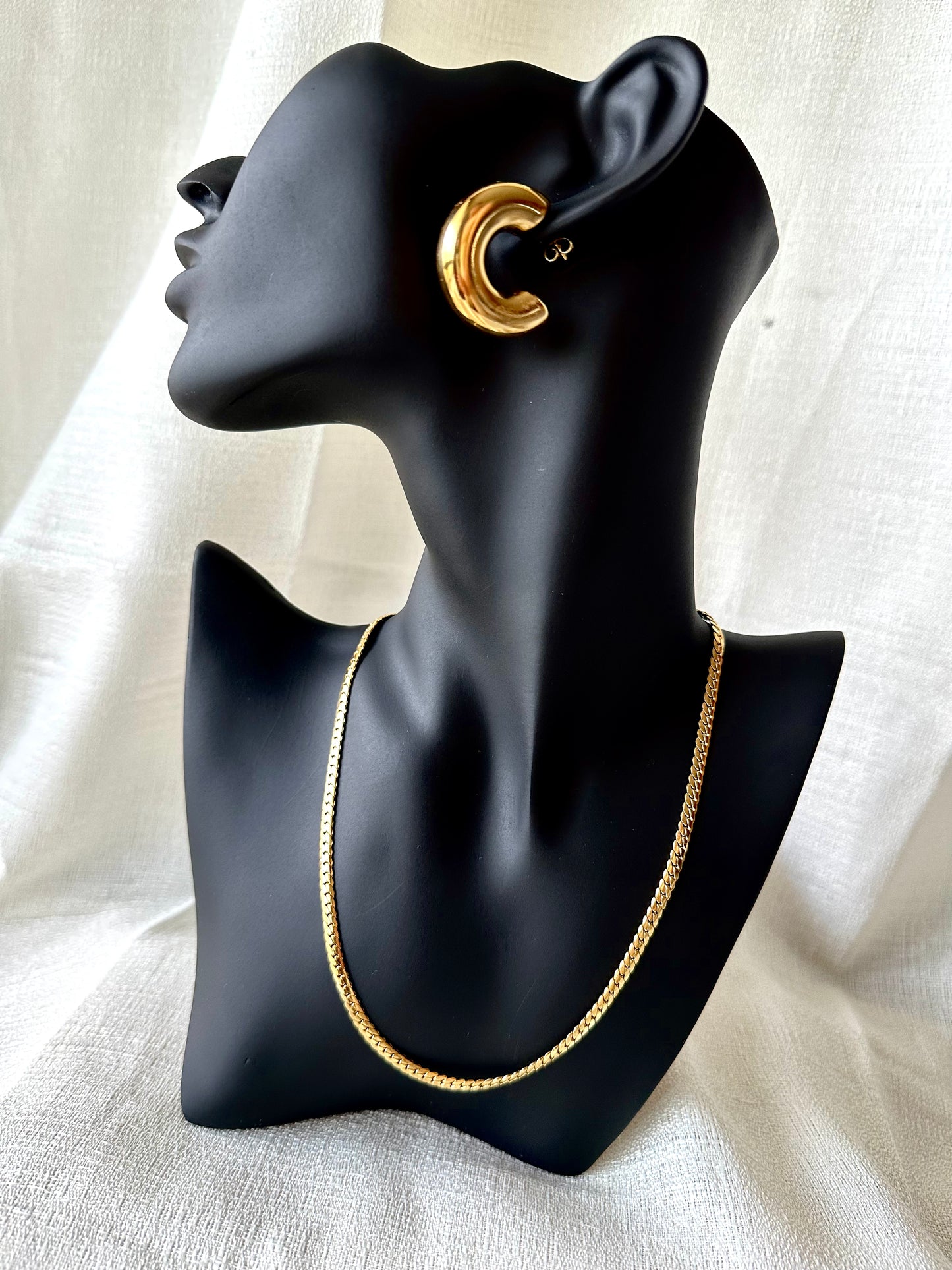 Herringbone chain necklace #N0011