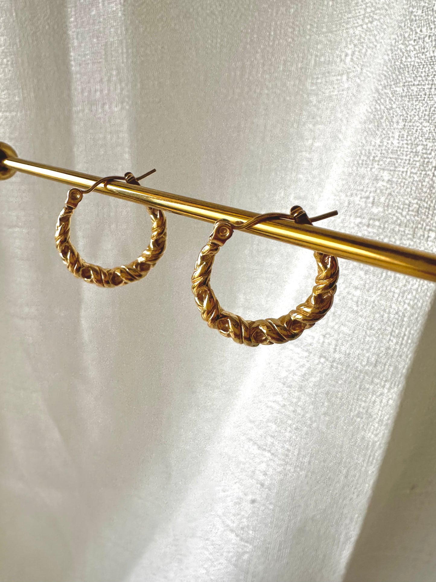 Hoop earrings #E0002