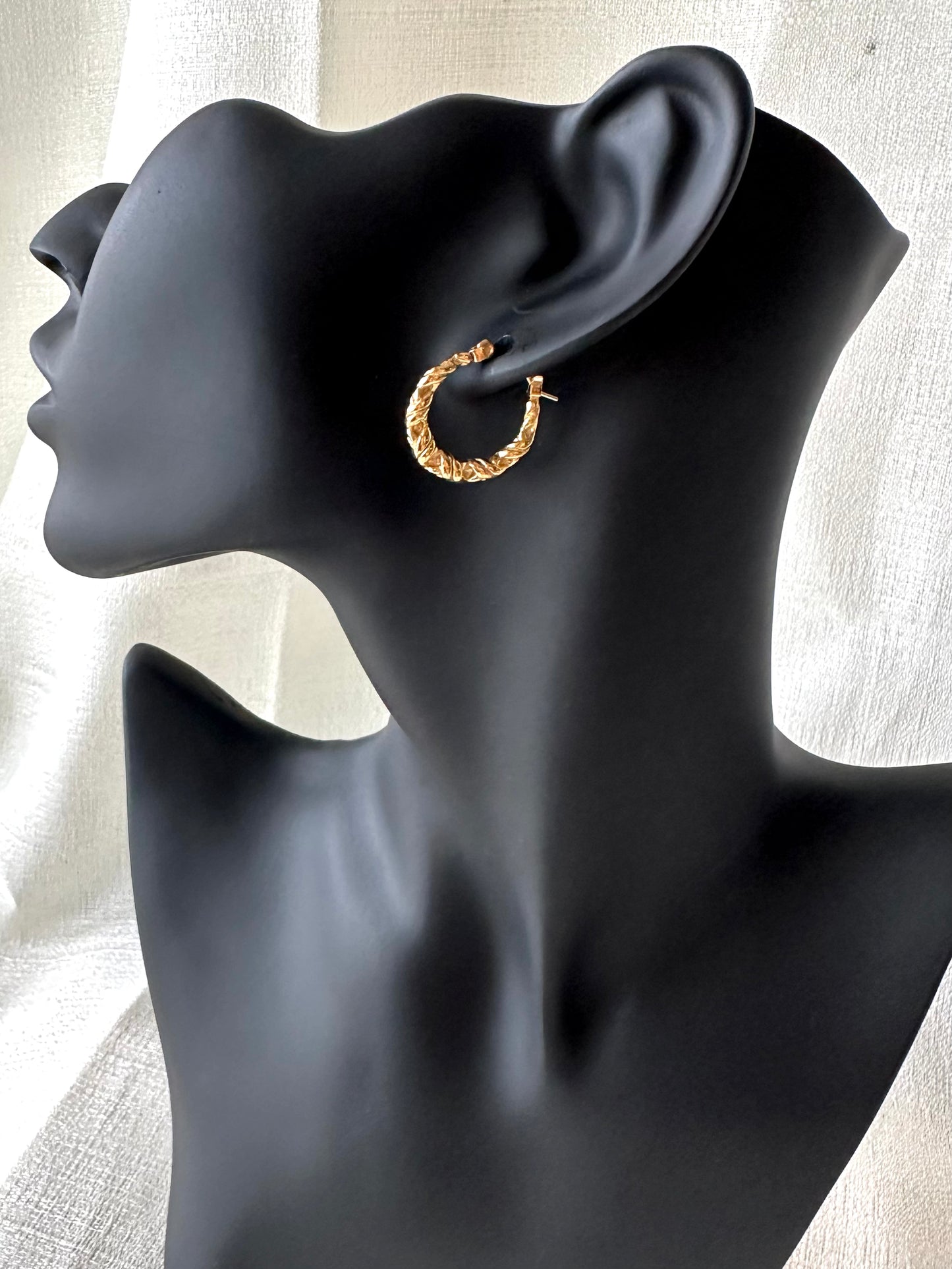 Hoop earrings #E0002