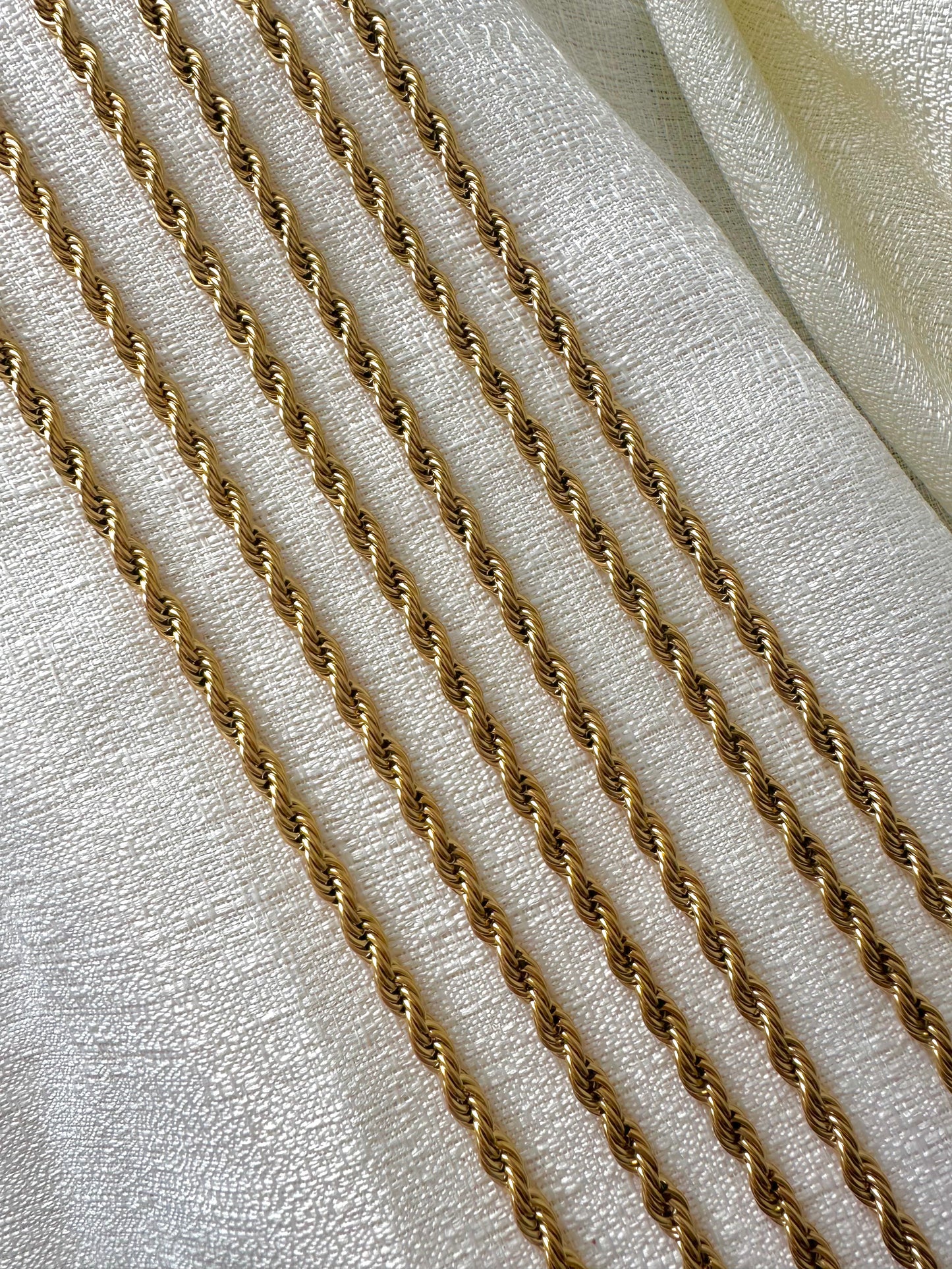 Rope chain necklace #N0010