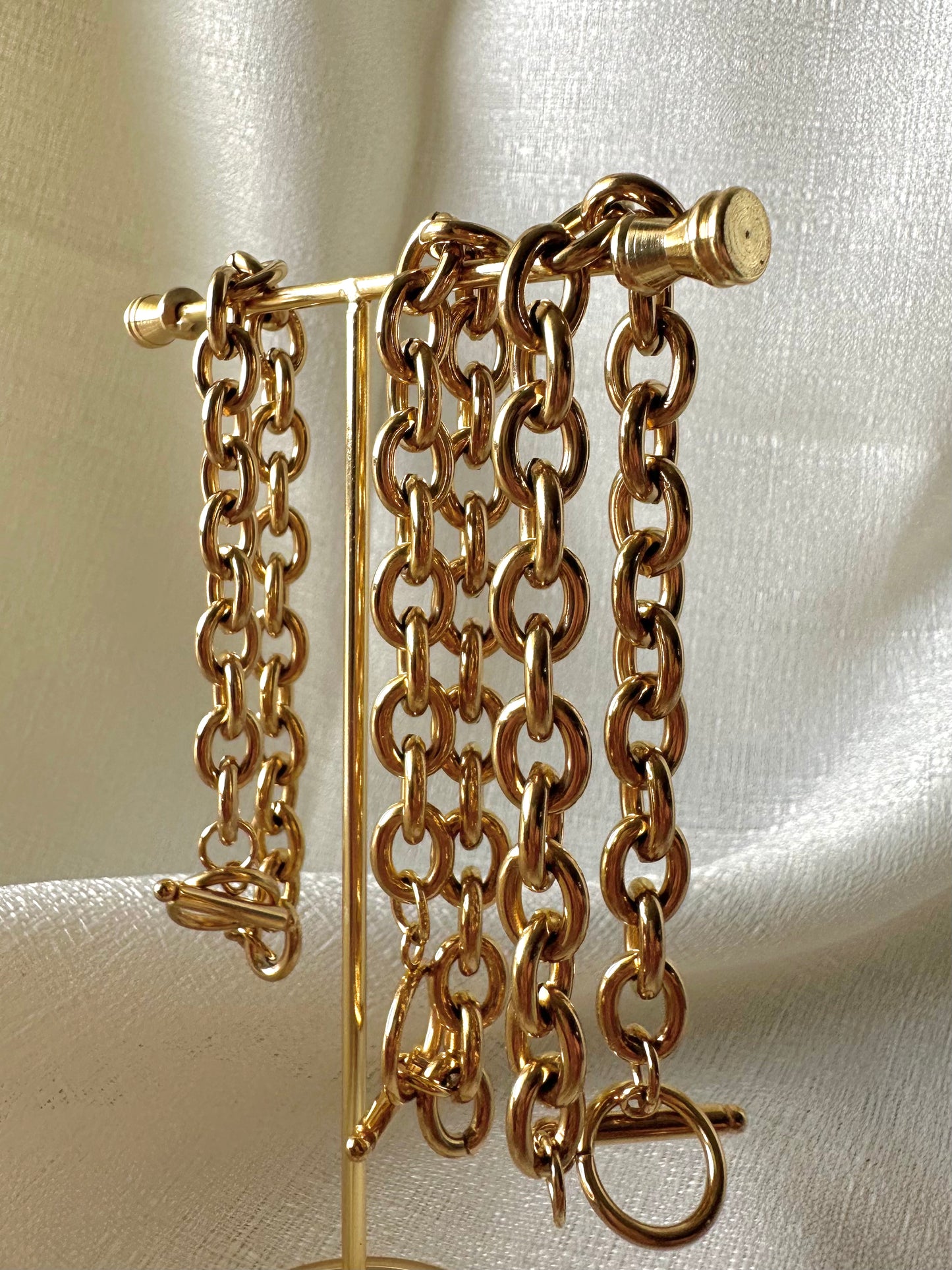 Chunky chain bracelet #B0001