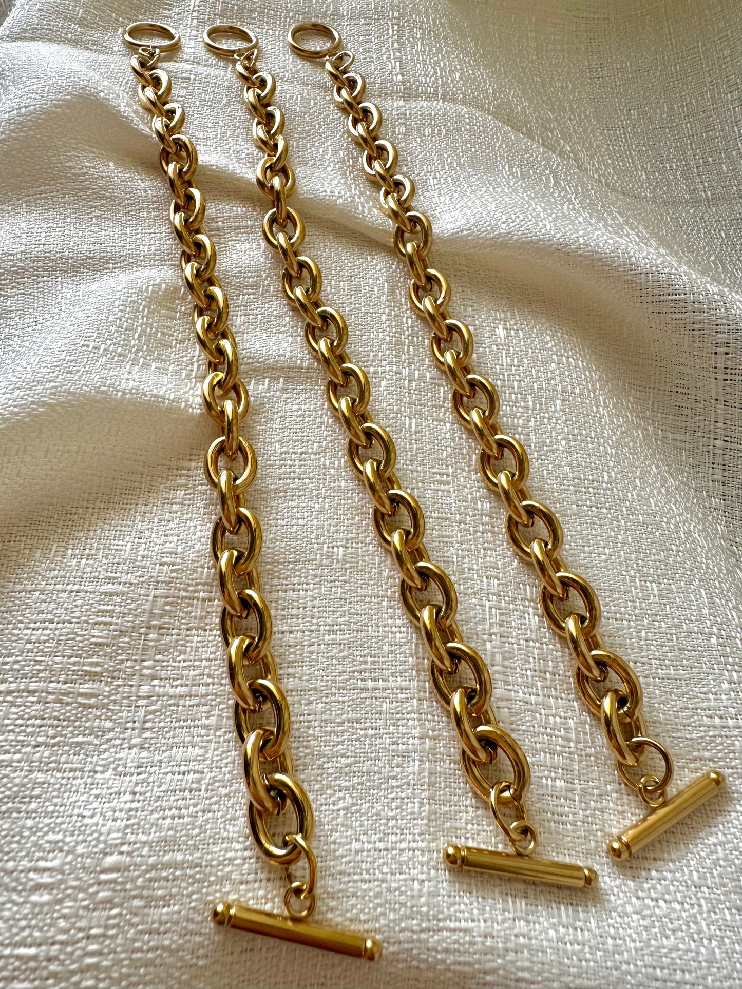 Chunky chain bracelet #B0001