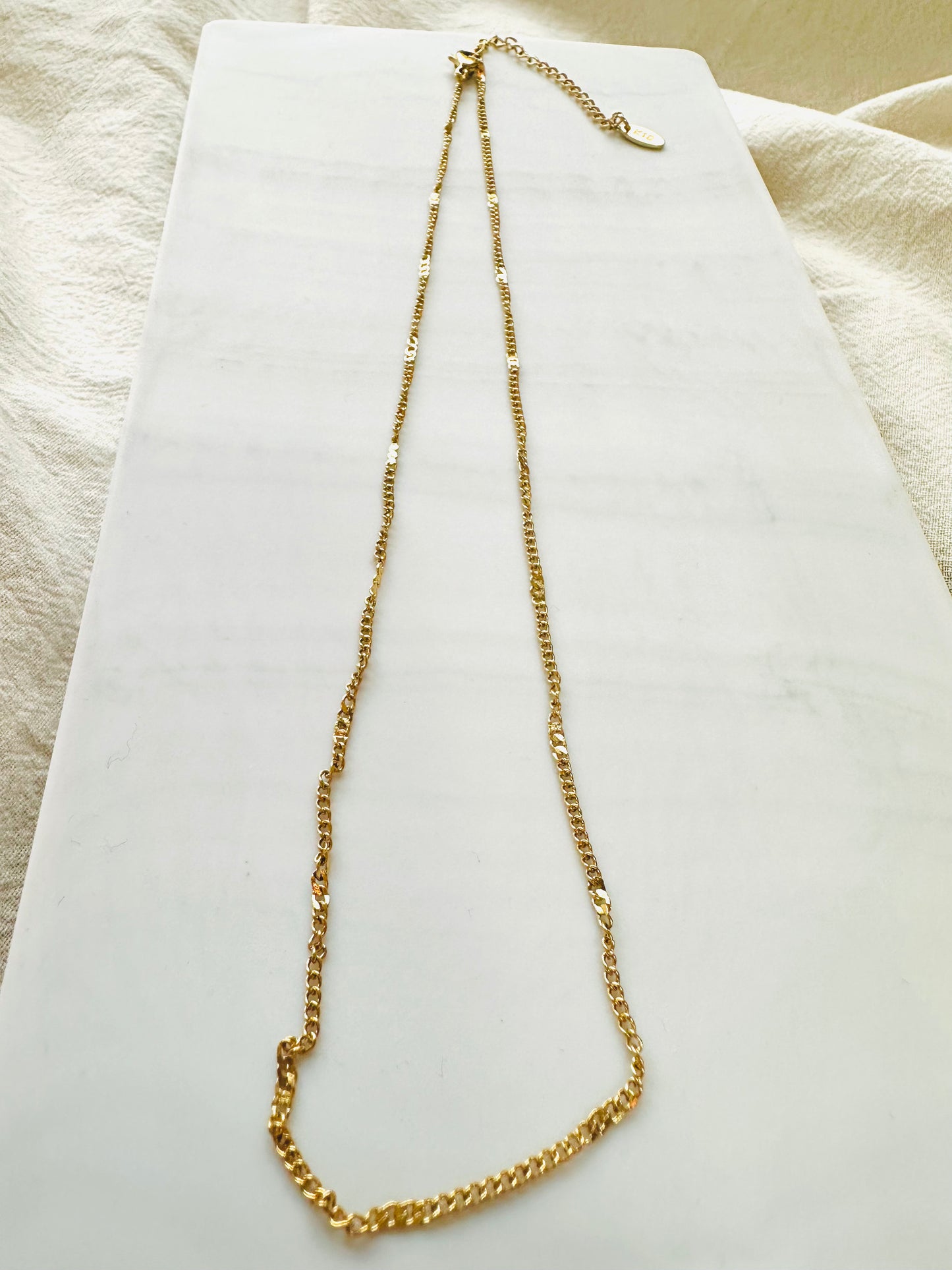 Node chain necklace  #N0004