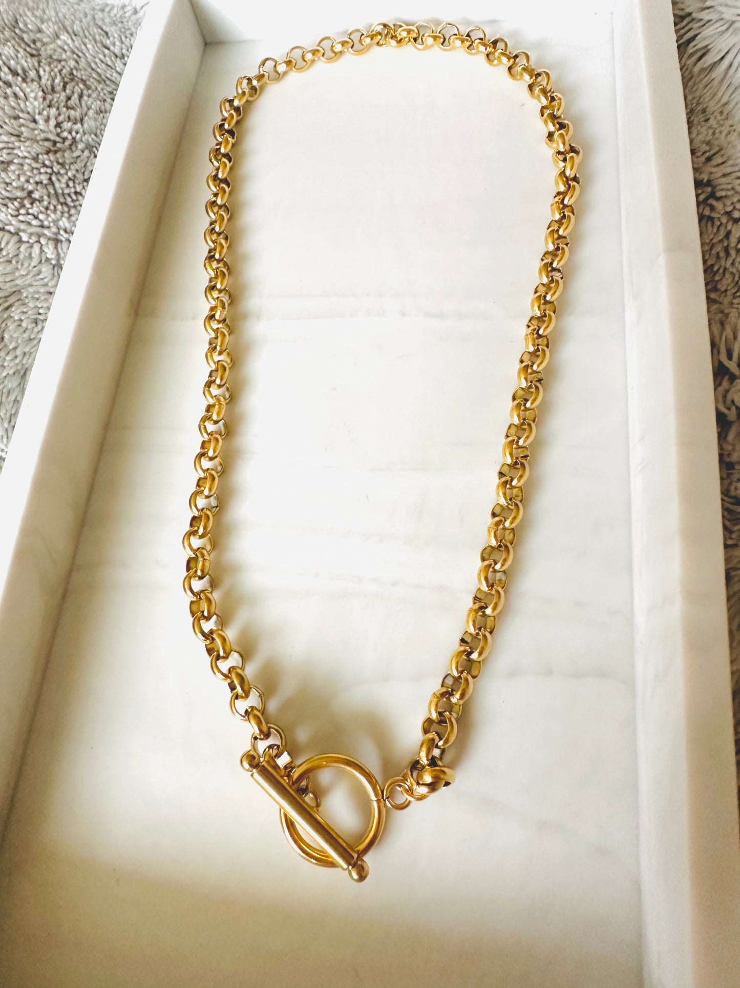 Belcher chain choker  #N0006