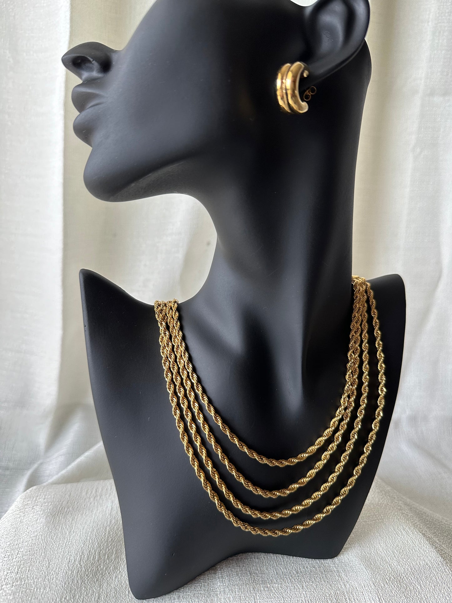 Rope chain necklace  #N0009