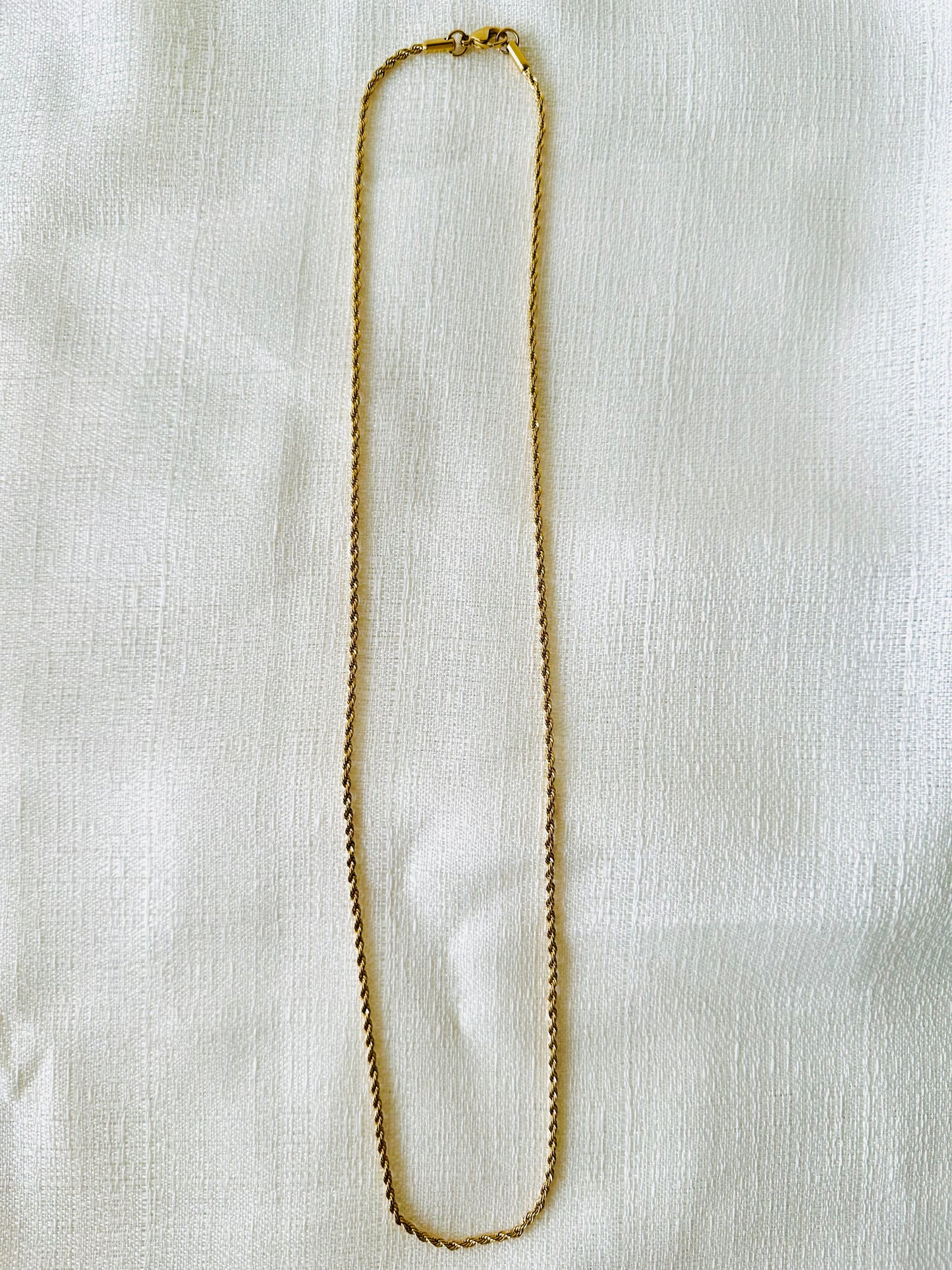 Rope chain necklace  #N0007